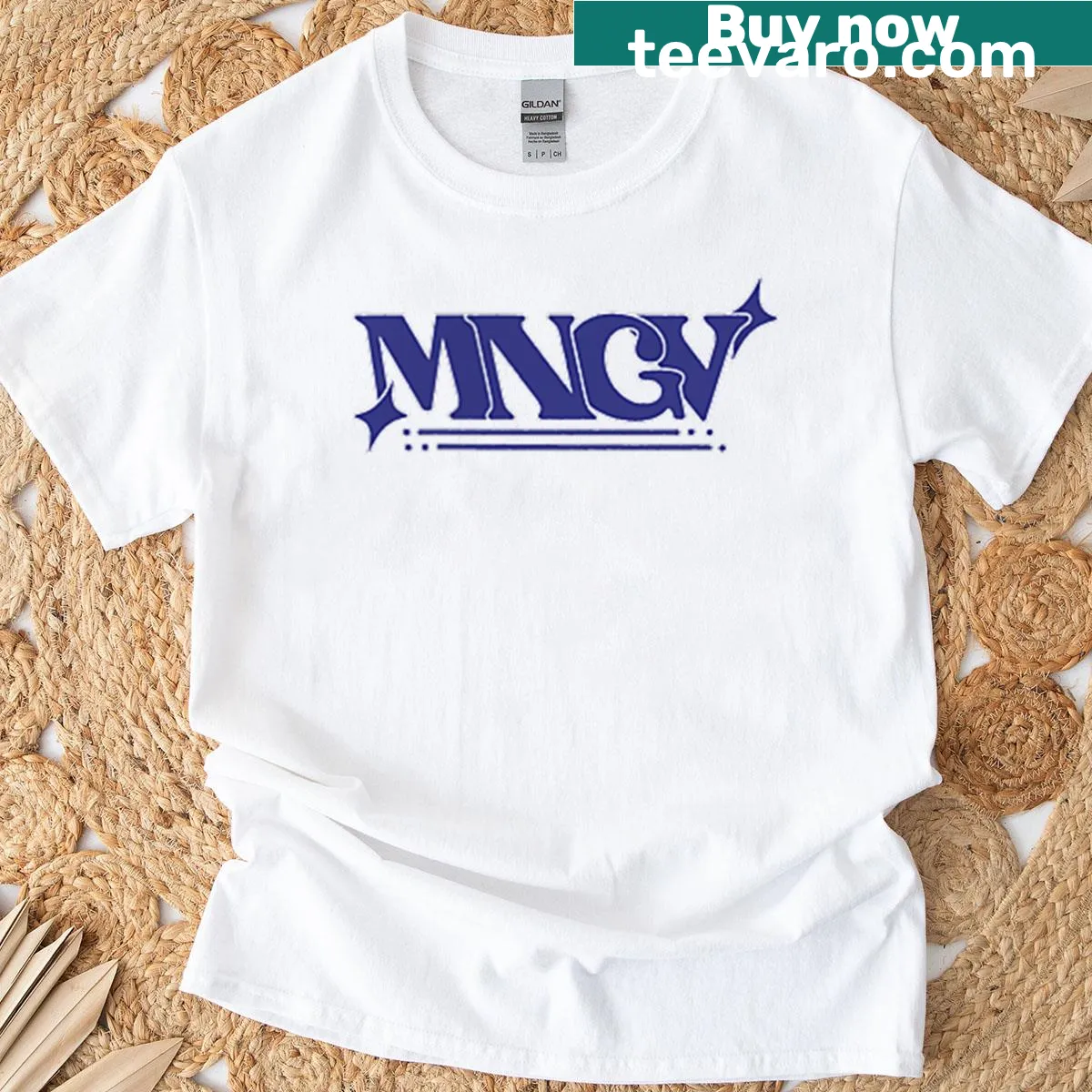 Humorous t-shirt with 'Gettin Smoky And Toasty' text — on a men's t-shirt