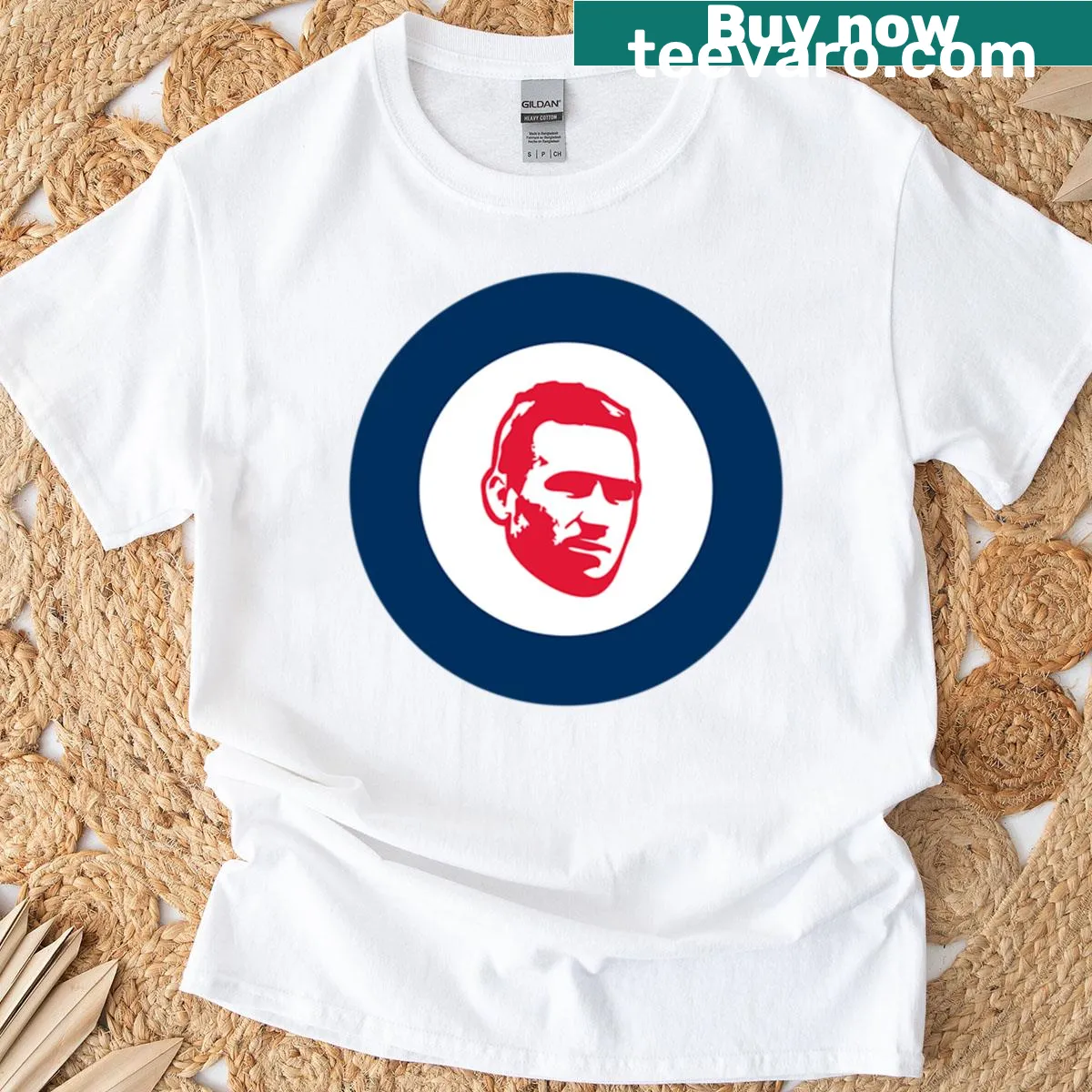 Rugby T-shirt featuring a dynamic graphic honoring Matt Giteau — on a men's t-shirt