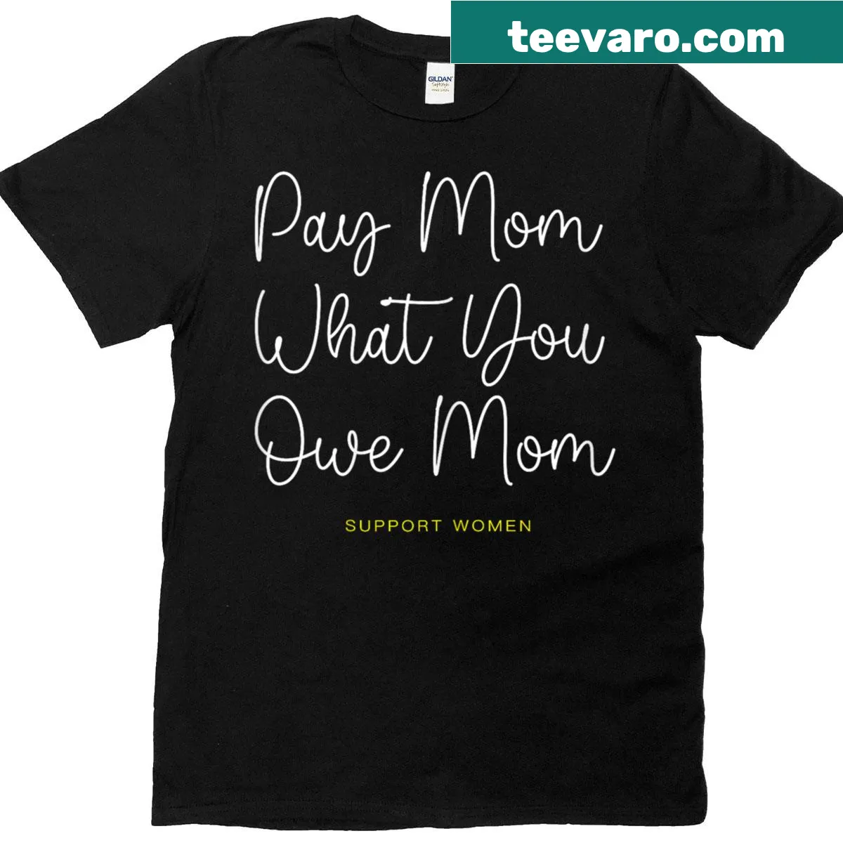 T-shirt with a heartfelt message about honoring mothers — on a men's t-shirt