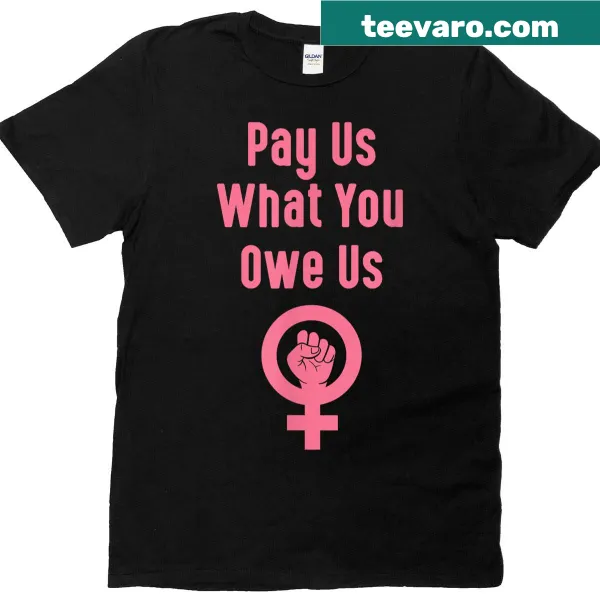 T-shirt promoting female equality with a strong message