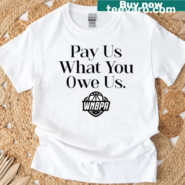 T-shirt supporting women's sports with a prominent back design