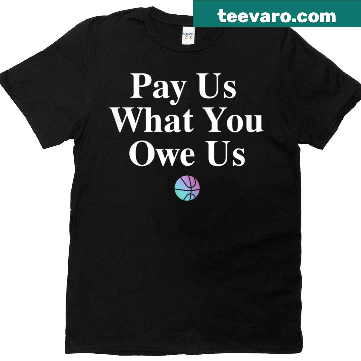Inspirational women's basketball quote t-shirt — on a men's t-shirt