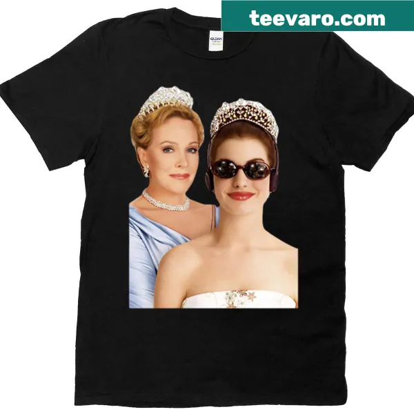 Charming princess graphic on a whimsical t-shirt
