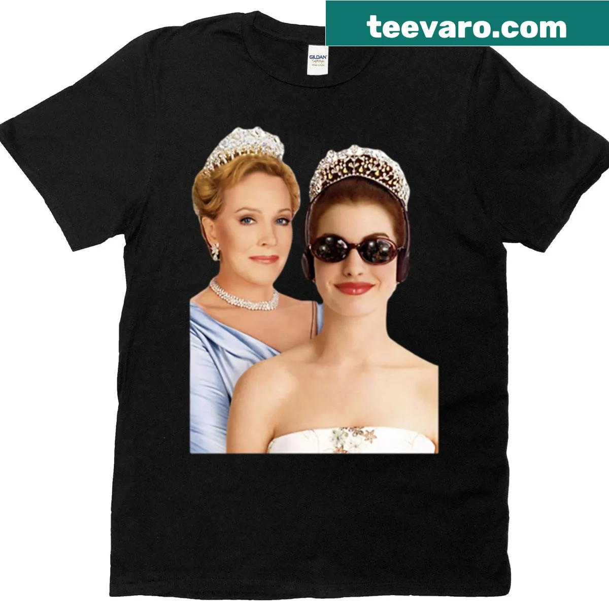 Charming princess graphic on a whimsical t-shirt — on a men's t-shirt