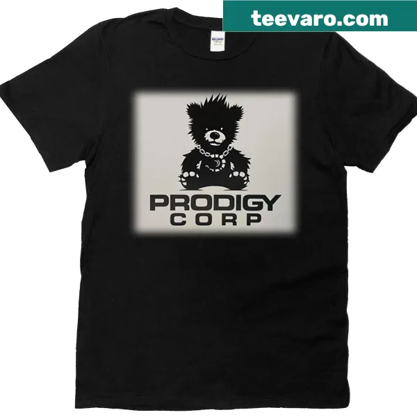 Minimalist Prodigy Corp logo T-shirt