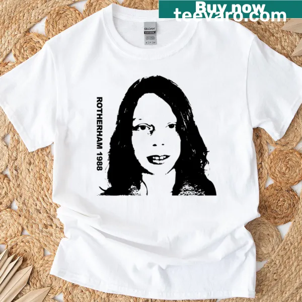 Oversized t-shirt featuring 'Rotherham 1988' in a vintage style