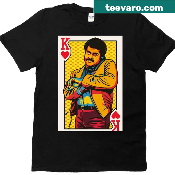 Playful T-shirt featuring a music remix-themed illustration