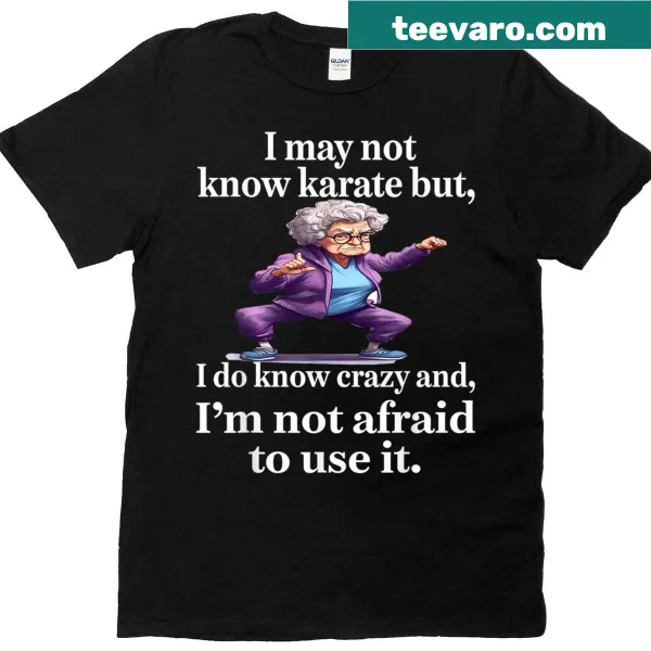 Inspirational t-shirt with the phrase 'And I'm Not Afraid'