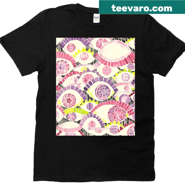 Graphic T-shirt with the phrase 'Eyes Wide Open' in minimalist typography