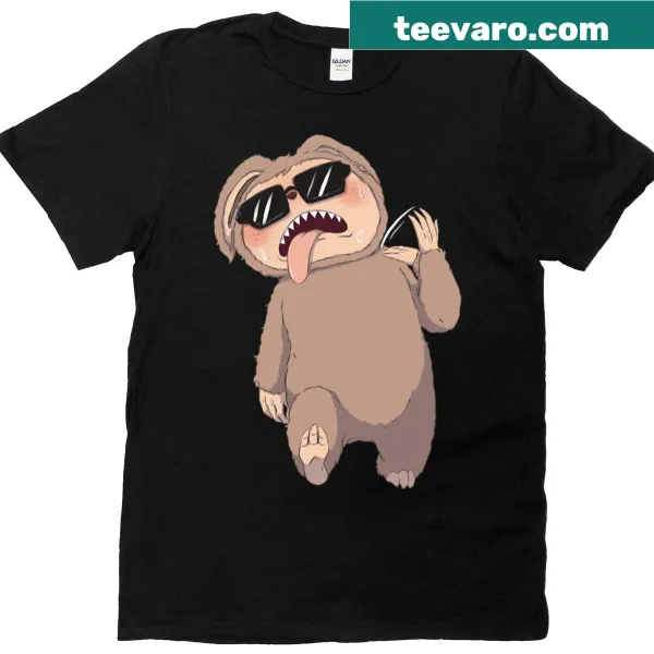 Cartoon character graphic on a Heat Wave T-shirt for summer fun
