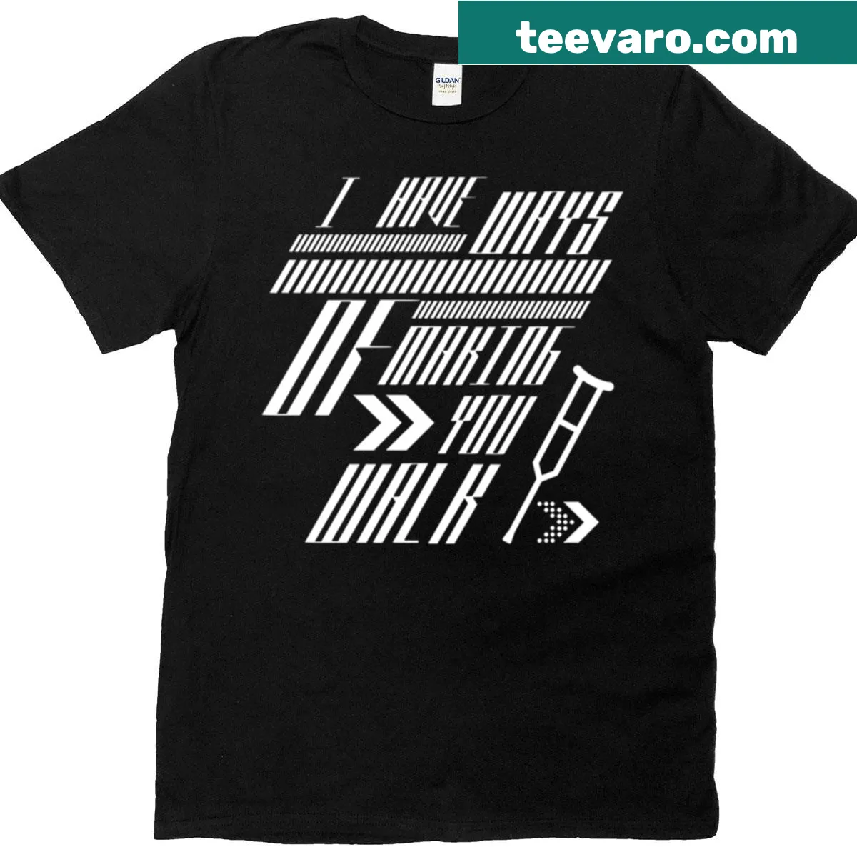 Edgy typography t-shirt for physical therapists with a humorous statement — on a men's t-shirt