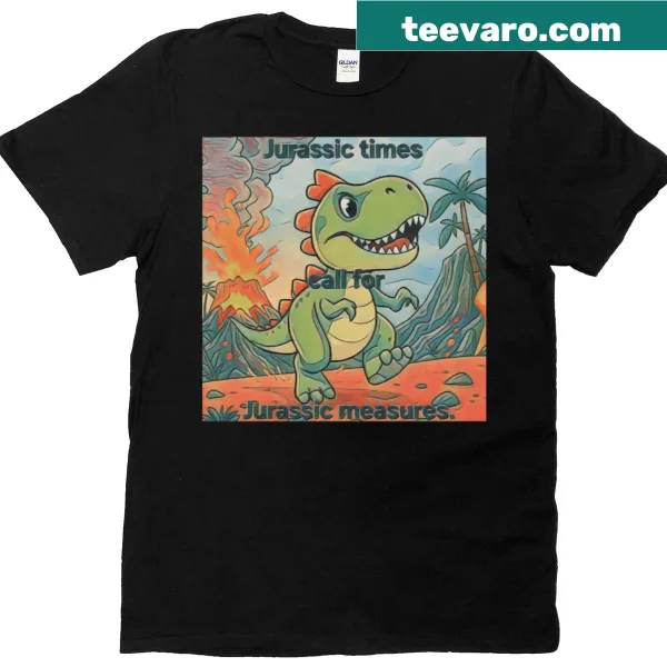 Funny Jurassic-themed text design