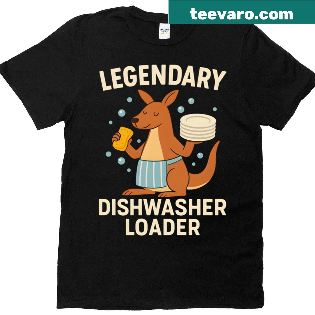 Funny T-shirt for proud dishwasher loaders — on a men's t-shirt
