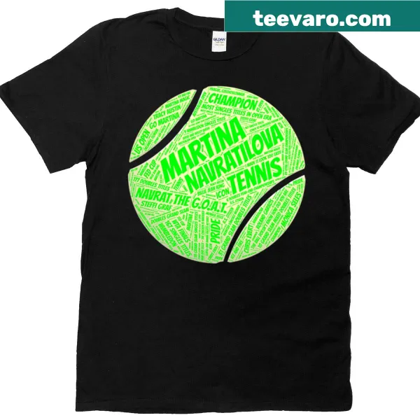Martina Navratilova tribute T-shirt from the Icon Collection