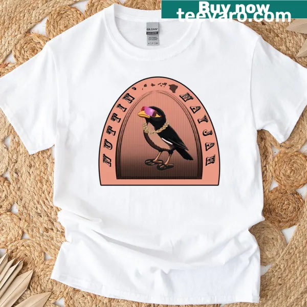 Playful t-shirt with the phrase 'Nuttin Mayjah'