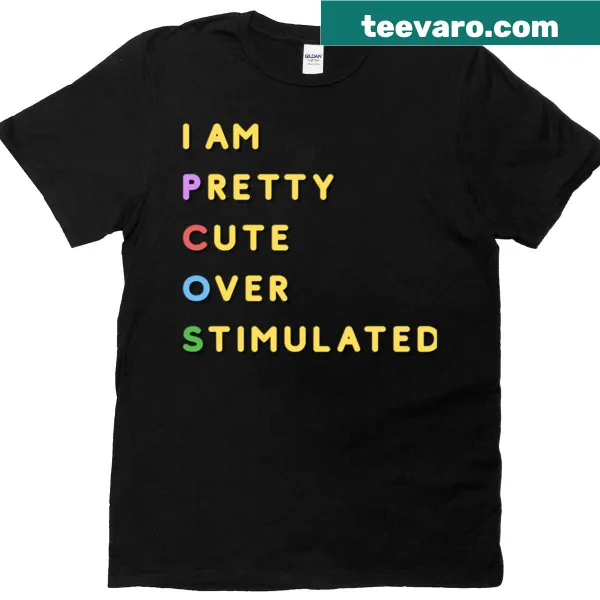 Cute t-shirt addressing PCOS with a light-hearted graphic