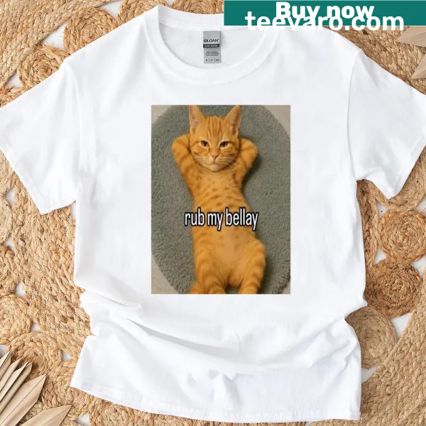 Funny cat-themed T-shirt with humorous text