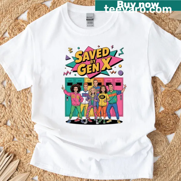 Gen X Saturday morning royalty nostalgia t-shirt
