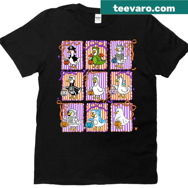 Retro ghost graphic on a Halloween T-shirt