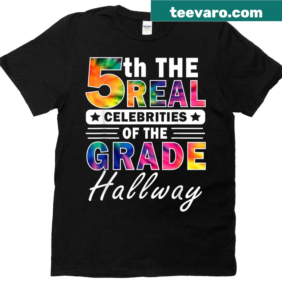Fun T-shirt for fifth graders proclaiming their celebrity status — on a men's t-shirt
