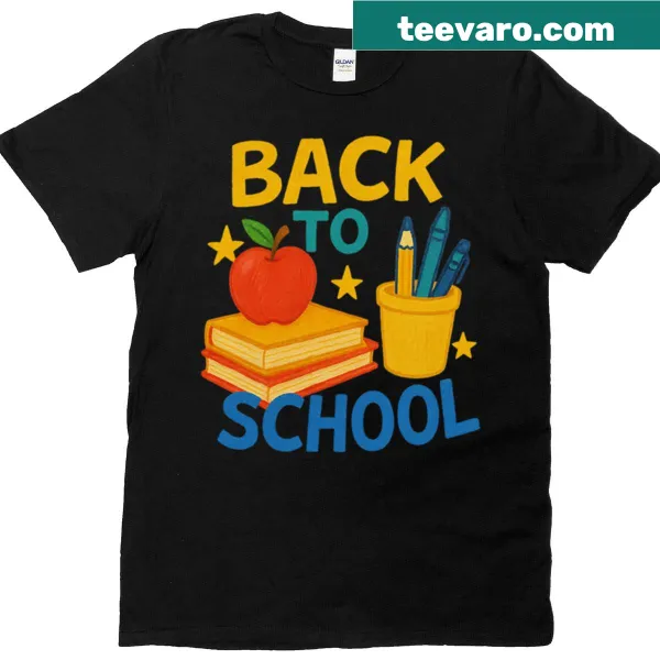 Funny Back to School T-shirt with humorous text design