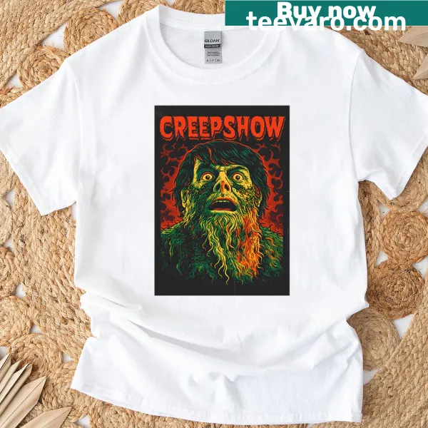 Creepshow themed t-shirt inspired by Jordy Verrill character
