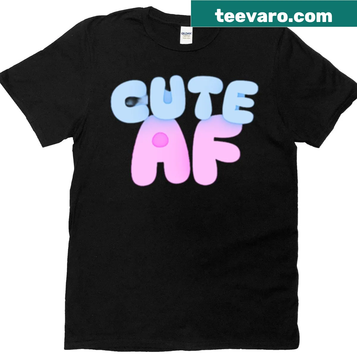 Cute and bold text graphic on a girls' T-shirt — on a men's t-shirt