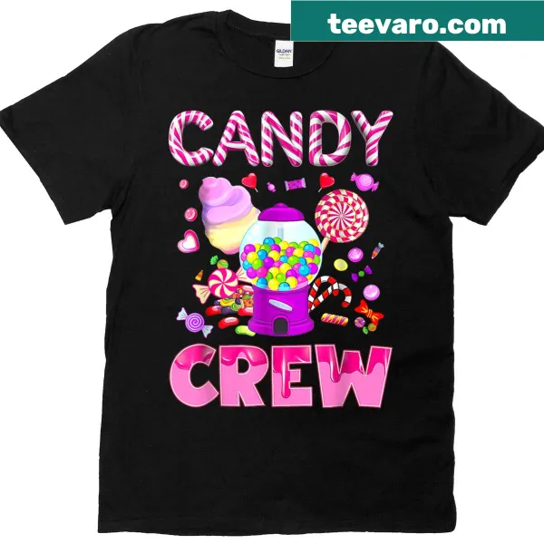 Candy-themed T-shirt for women with a fun graphic
