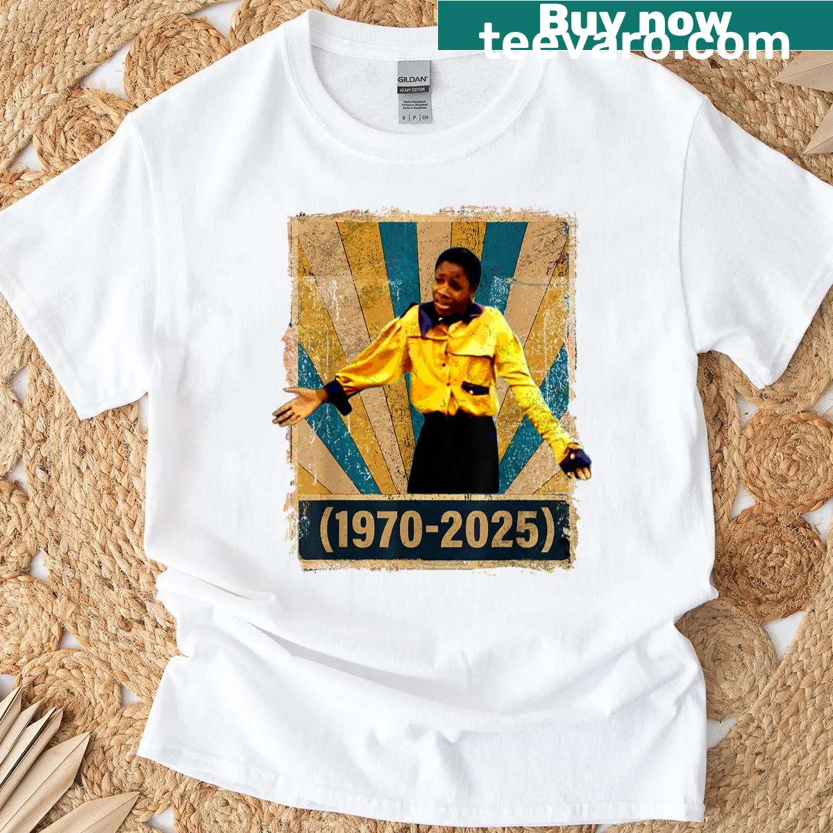 Vintage retro tee with the phrase 'Memory Tee' in bold typography — on a men's t-shirt