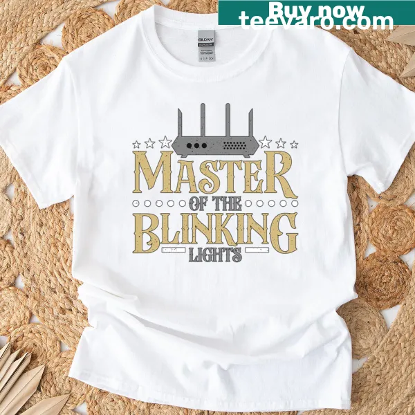 T-shirt for network engineers with a humorous slogan about networking