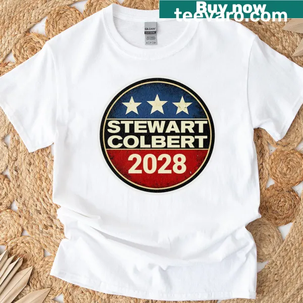 Vintage presidential election T-shirt with funny retro typography