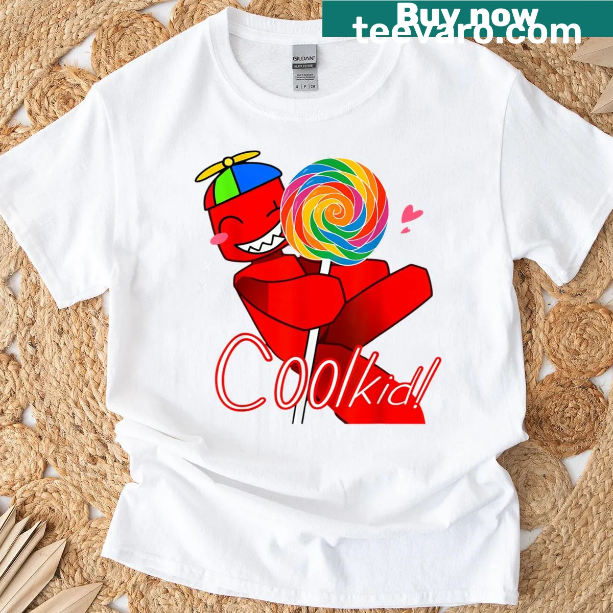 Funny shirt with 'Team C00lkidd Join Today' quote in playful typography — on a men's t-shirt