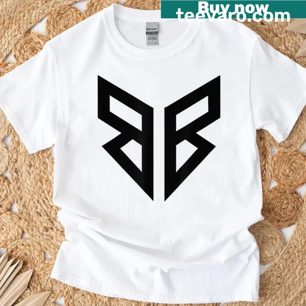 Minimalist T-shirt featuring a sleek mirror silhouette