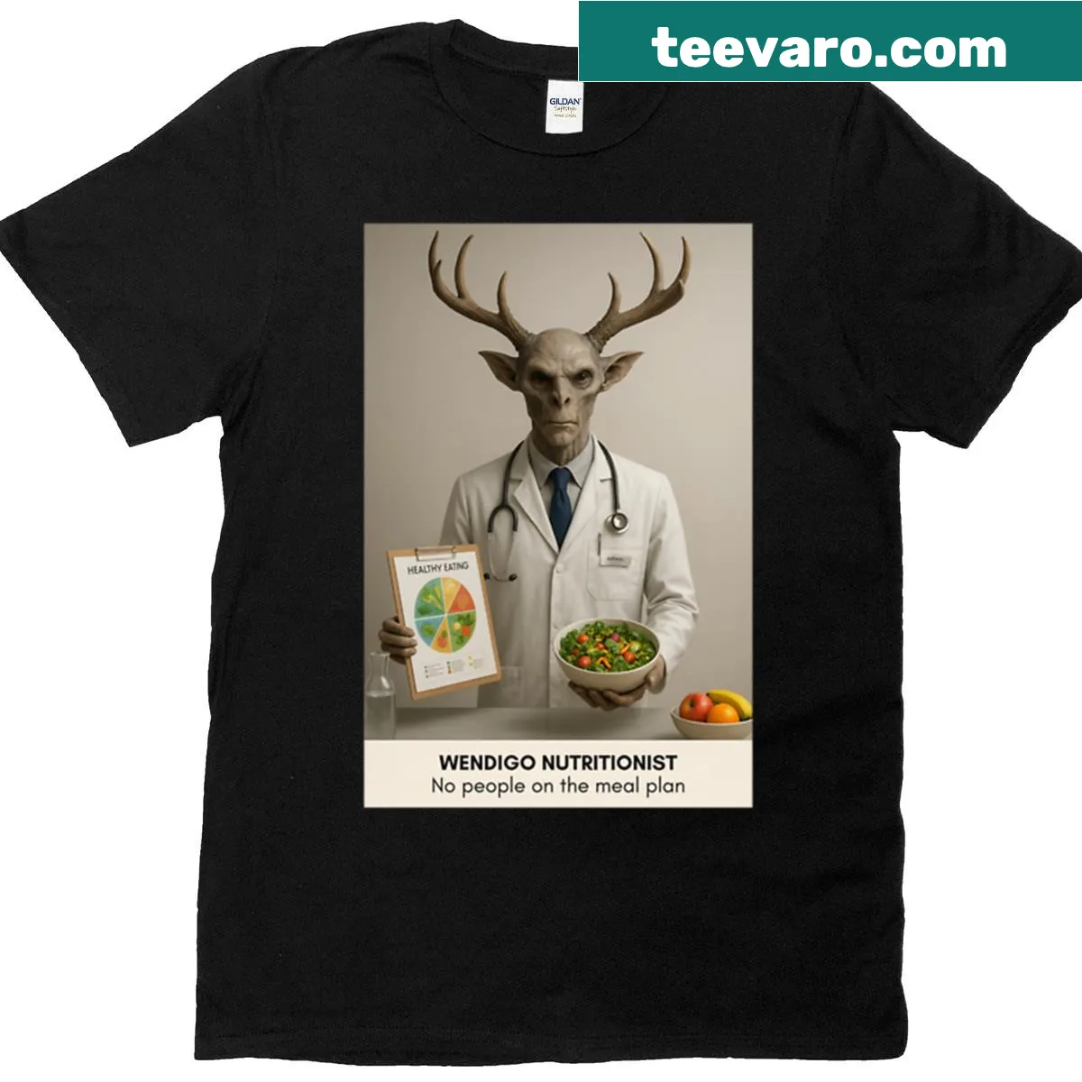 Inspirational T-shirt with 'What Doesn’t Kill You' slogan in bold typography — on a men's t-shirt