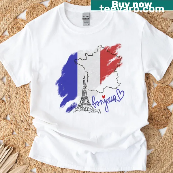 Simple France T-shirt featuring the word 'France' prominently