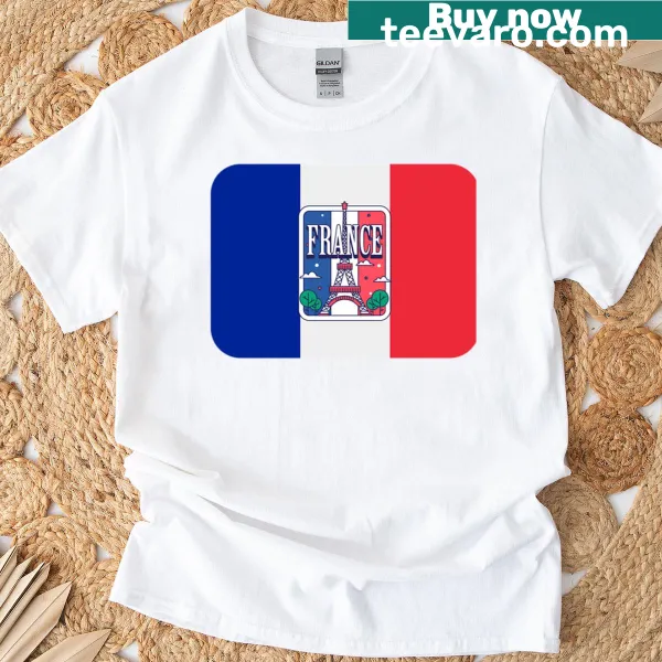 Typographic design featuring the word France