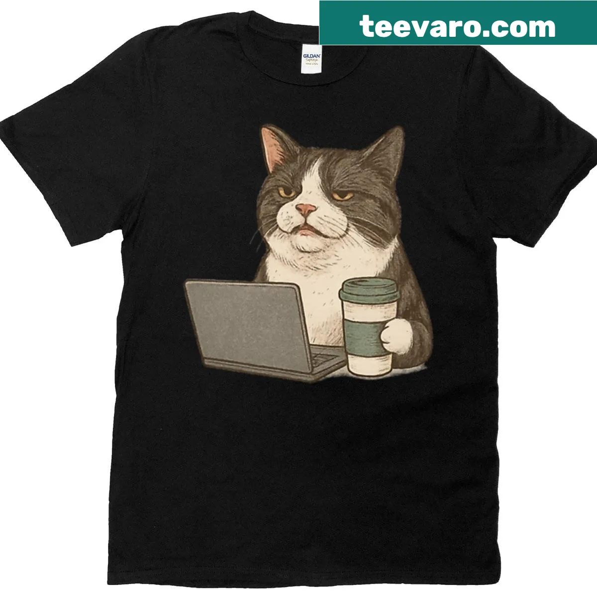 Funny T-shirt with 'Gravy In The Morning' text design — on a men's t-shirt