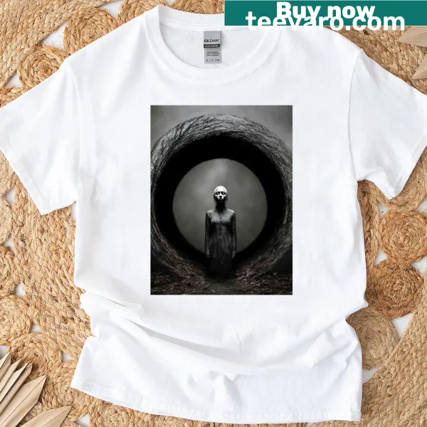 Minimalist T-shirt featuring the phrase 'Inside The Static' for thoughtful wearers.