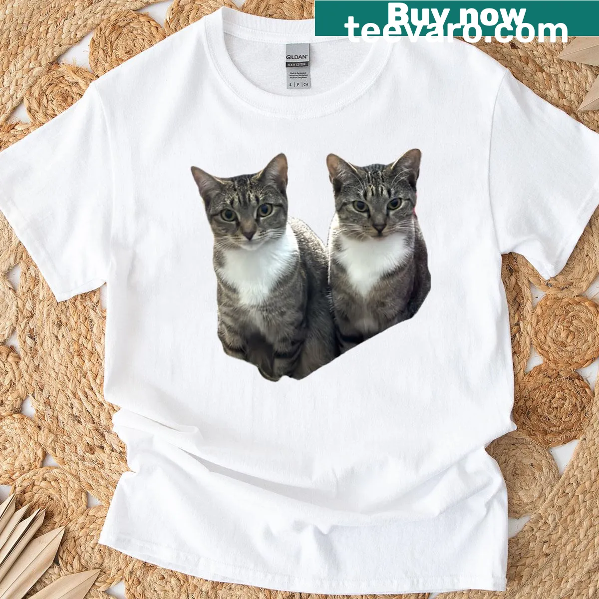 Illustrative food-themed T-shirt highlighting juniper and pepper. — on a men's t-shirt
