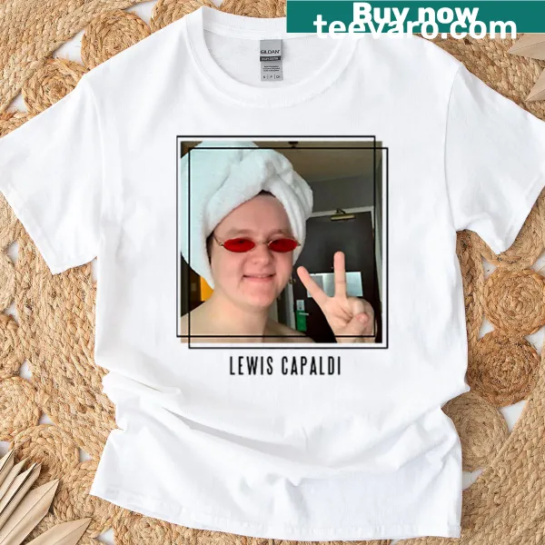 Lewis Capaldi T-shirt with simple design honoring the artist
