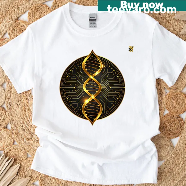 Bold typography 'Luxury In DNA' T-shirt