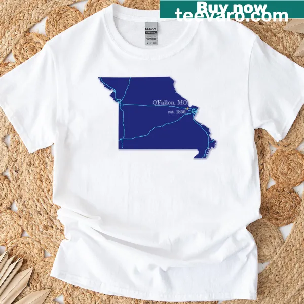 Illustrative T-shirt representing O'Fallon, Missouri