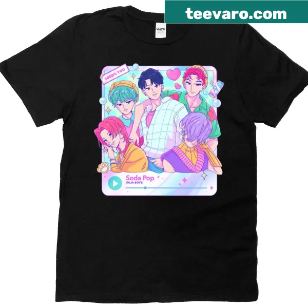 T-shirt featuring Saja Boys as Kpop demon hunters