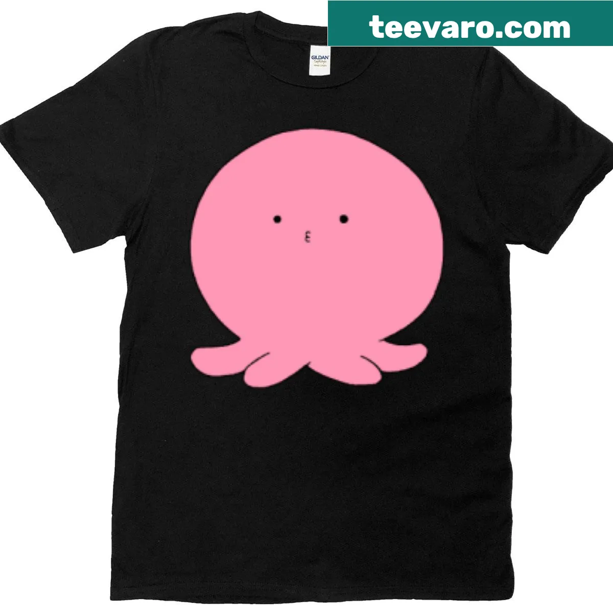 T-shirt featuring the playful Takopi sprite character illustration — on a men's t-shirt