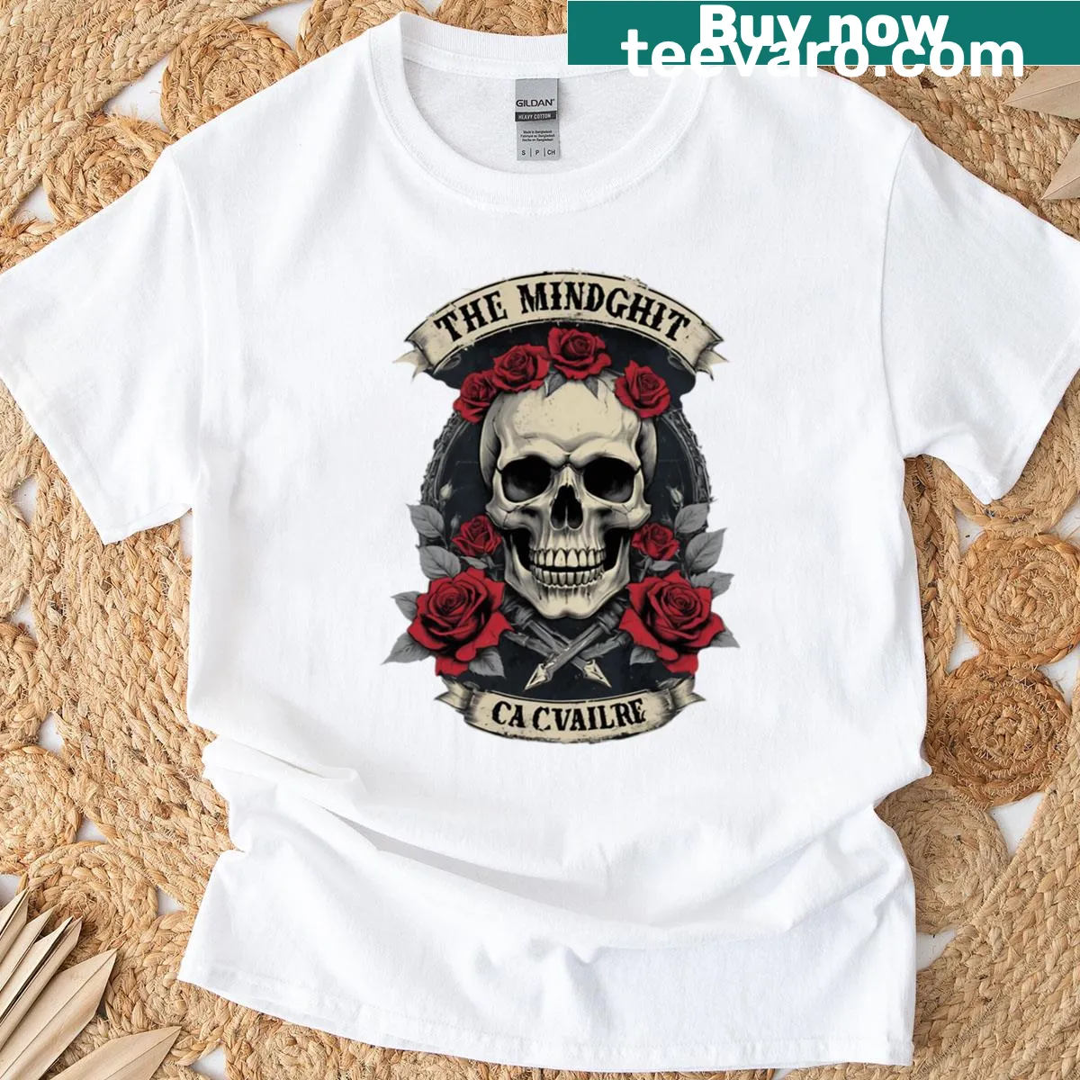 Playful typography t-shirt featuring wrestling themes and dynamic phrases — on a men's t-shirt