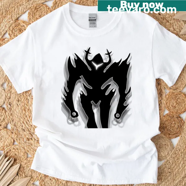 Illustration of a roaring knight on a T-shirt