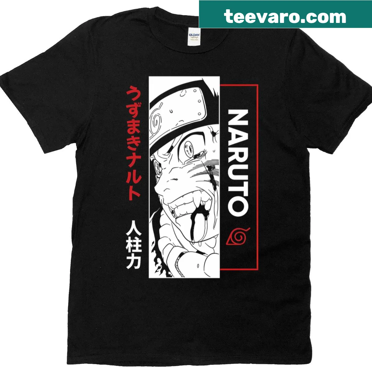 Illustrative t-shirt featuring a majestic wolf — on a men's t-shirt
