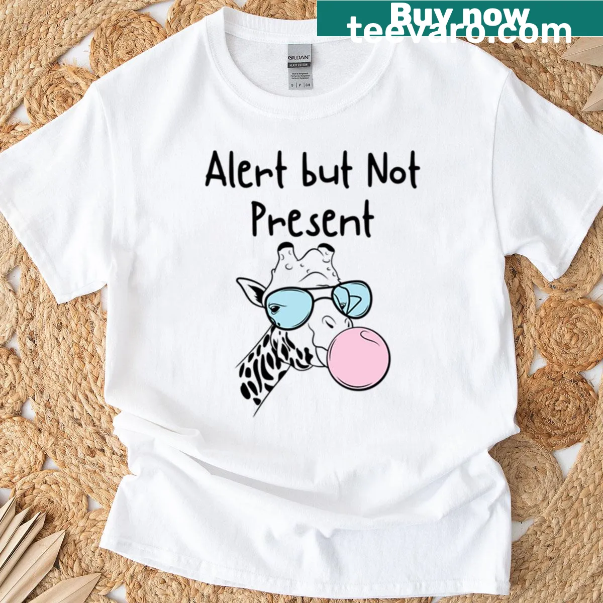 Funny t-shirt with an ADHD-related quote — on a men's t-shirt