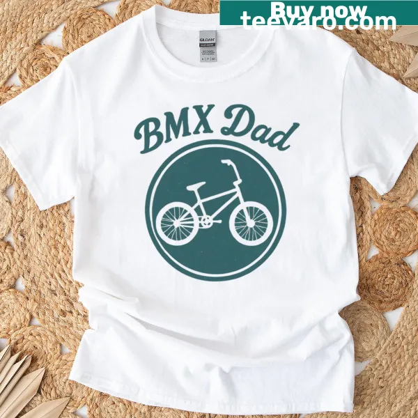 BMX Dad T-shirt with bold text