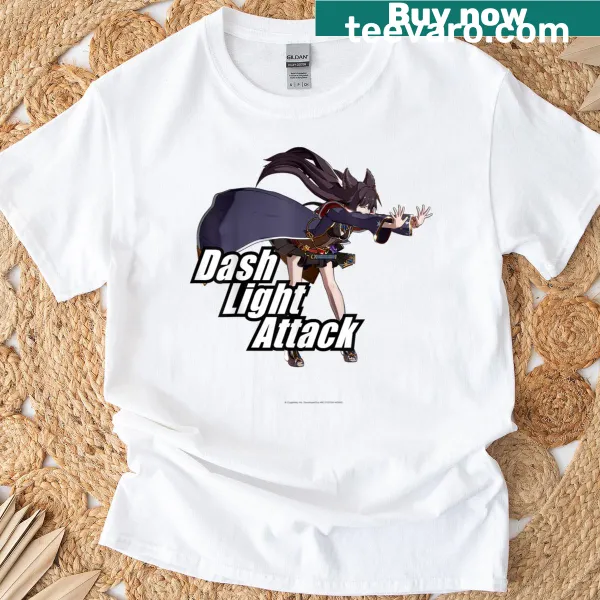 Granblue Fantasy T-shirt showcasing light attack graphic